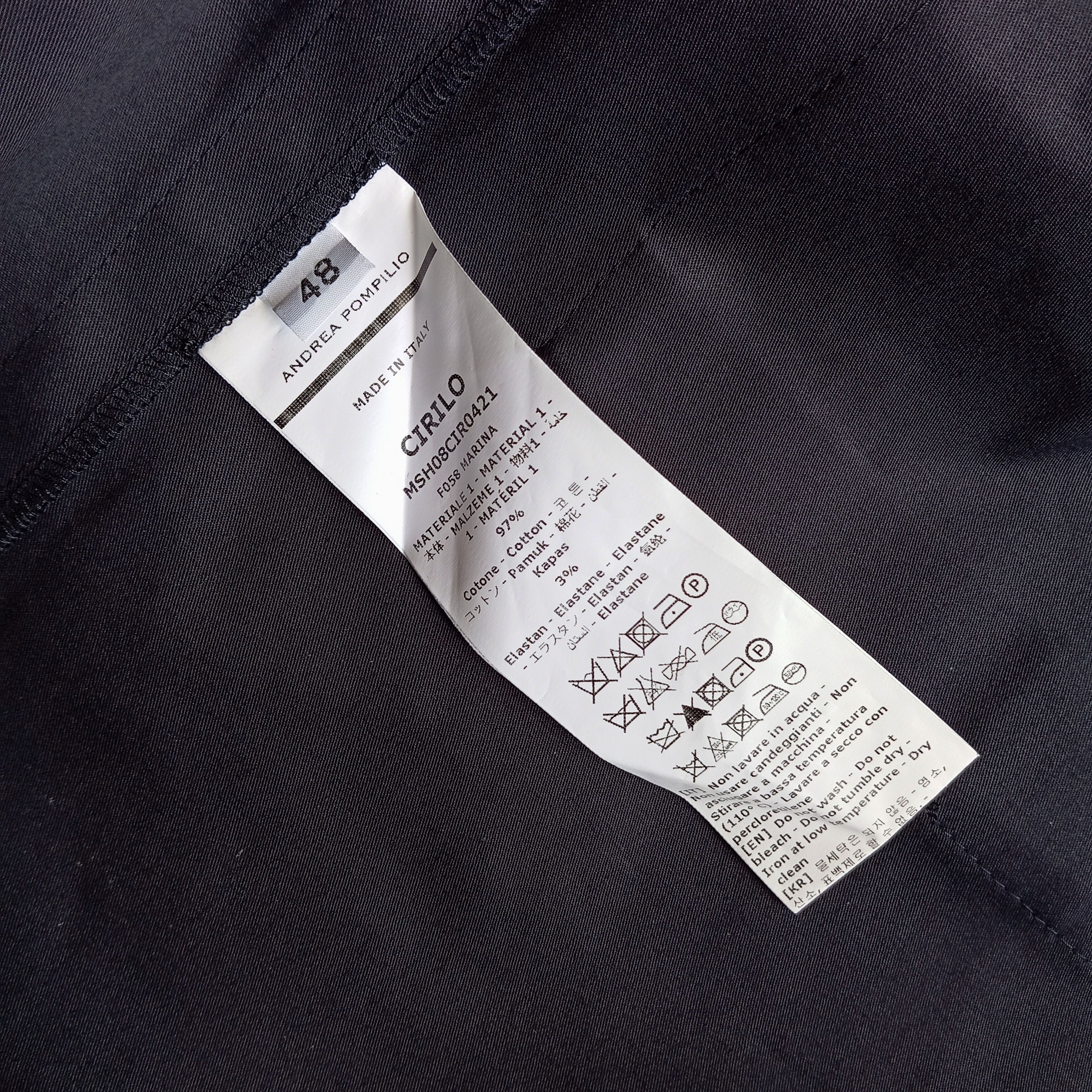 Andrea Pompilio RARE andrea pompilio cirilo jacket Size US M / EU 48-50 / 2 - 5 Thumbnail