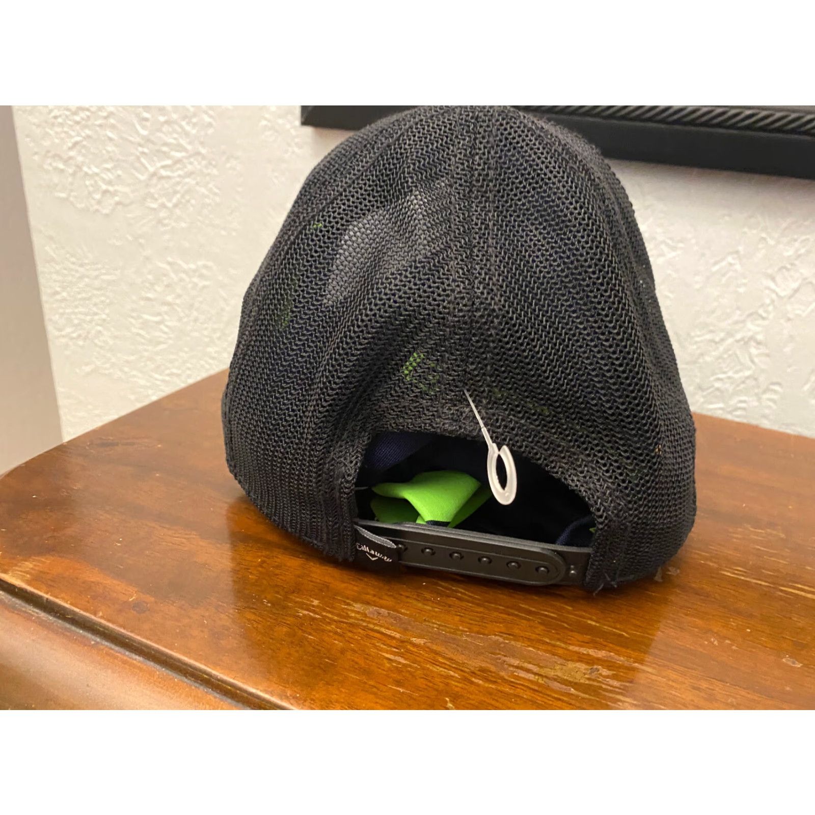 Callaway Callaway California Carlsbad Patch Golf Gray Tour Trucker Cap Hat Adjustable Men Baseball Style Logo Hat Size ONE SIZE - 3 Thumbnail