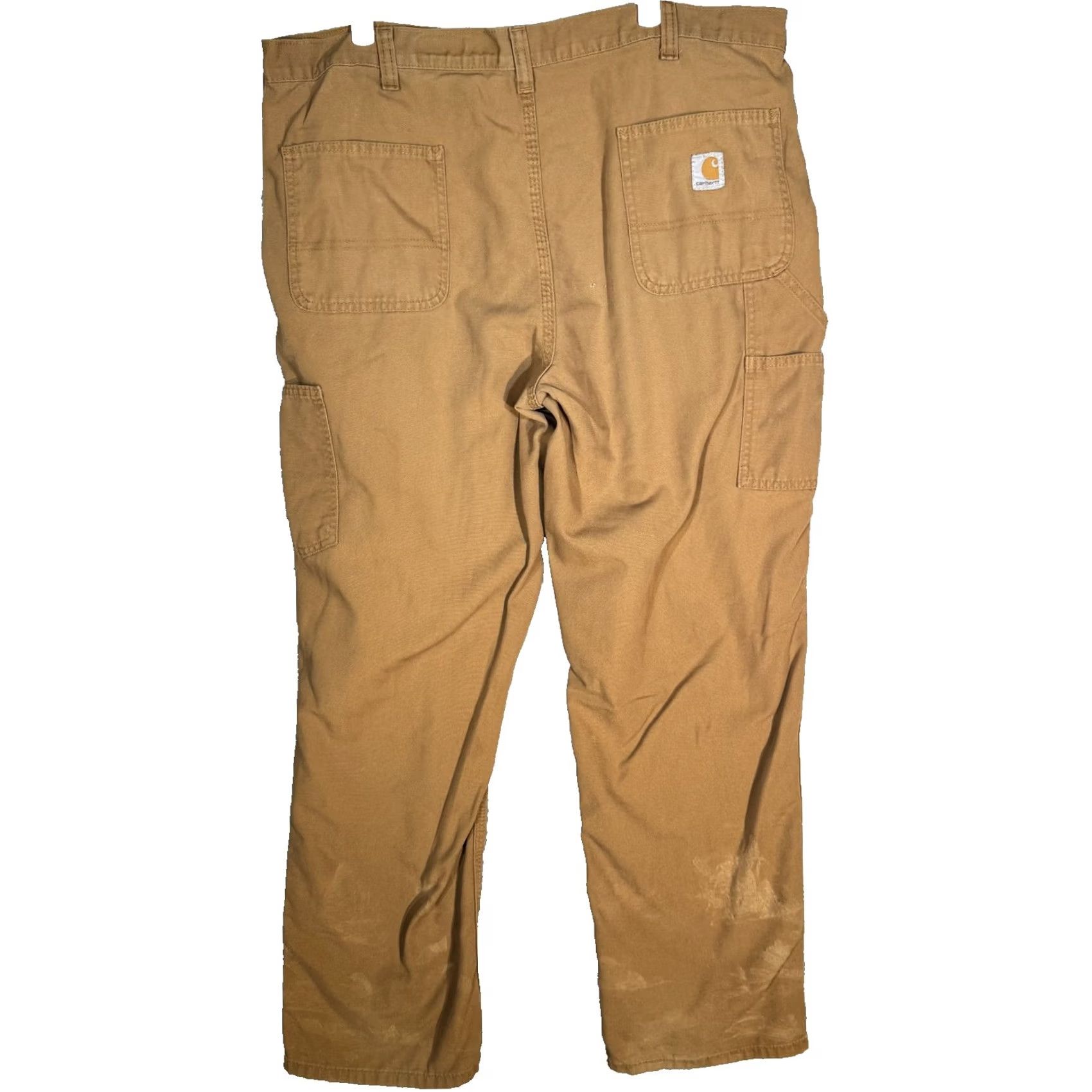 Carhartt Carhartt Pants Mens 40x32 Brown Dungaree Fit Canvas Workwear Utility Fair Size US 40 / EU 56 - 2 Thumbnail