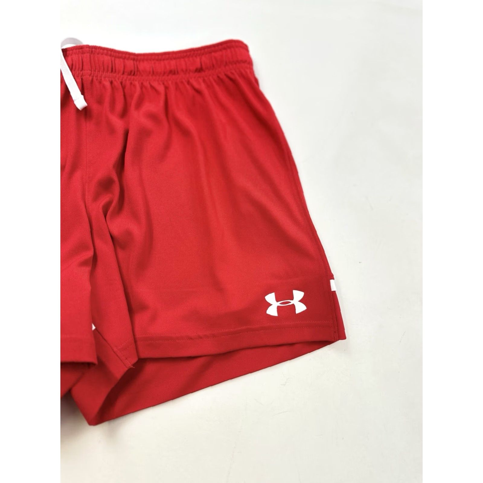 Under Armour Under Armour Shorts Women S Red HeatGear UA Squad Short Sample NWT Size 28" / US 6 / IT 42 - 3 Thumbnail
