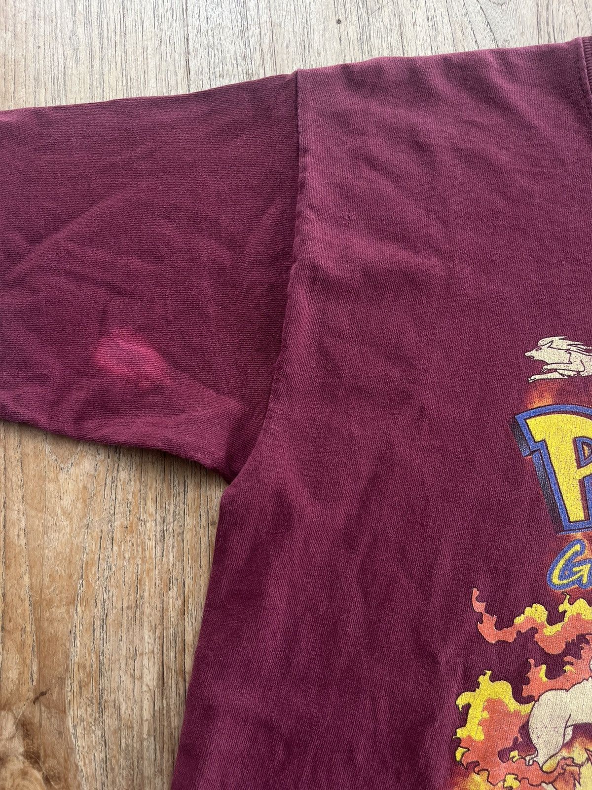 Nintendo × Pokemon × Vintage Vintage Pokemon Nintendo ( Red/Fire ) 1999’s kid size Tshirt Size US M / EU 48-50 / 2 - 8 Thumbnail