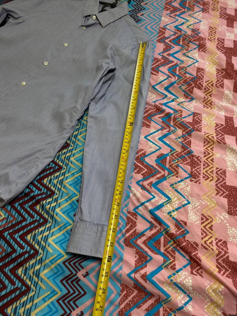 Hugo Boss × Vintage Hugo Boss Long Sleeve Button Up Dress Shirt Size US XS / EU 42 / 0 - 11 Thumbnail