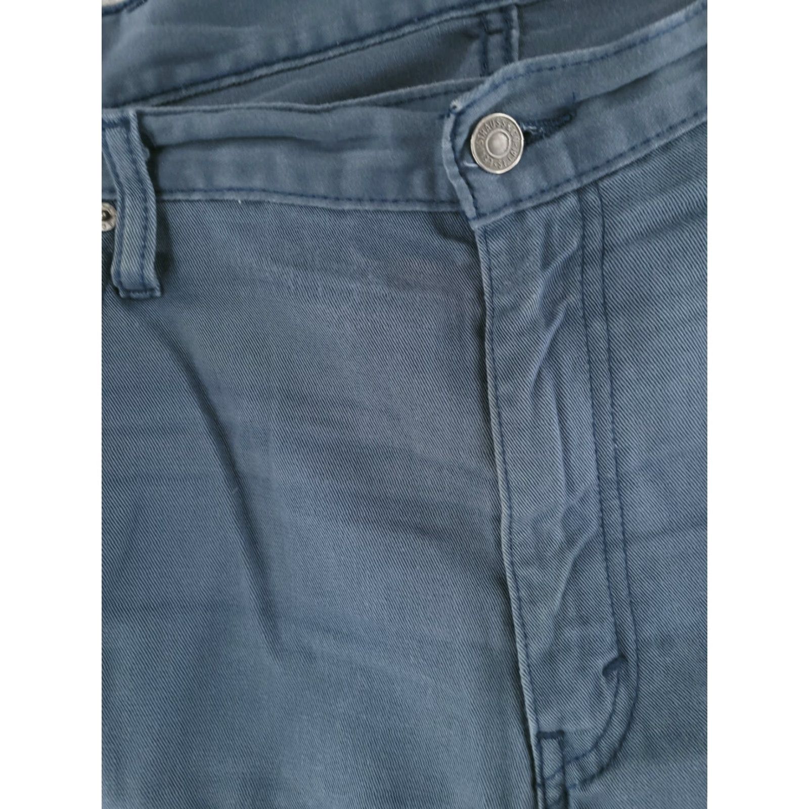 Levi's Levis Jeans Mens 40x30 Blue Straight Distressed 514 Khaki Chino Size US 40 / EU 56 - 7 Thumbnail