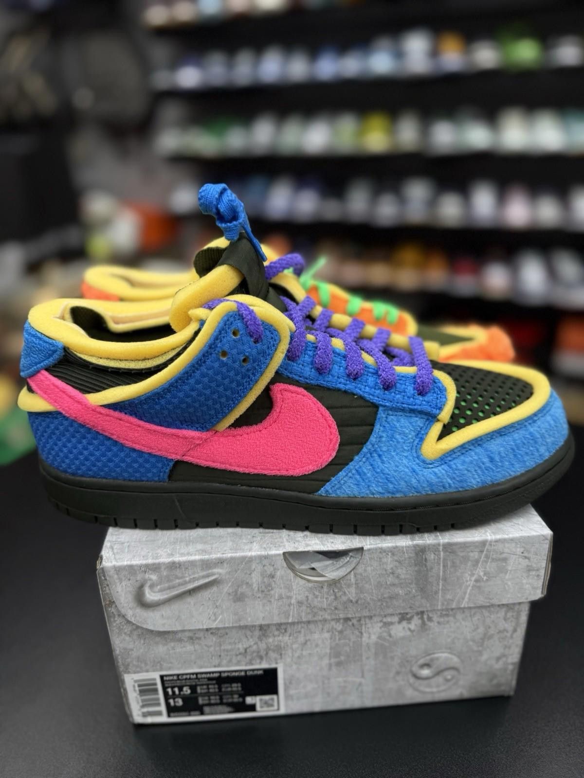 Nike Nike Cactus Plant Flea Market x Dunk Swamp Sponge Blue (11.5 Size US 11.5 / EU 44-45 - 7 Thumbnail