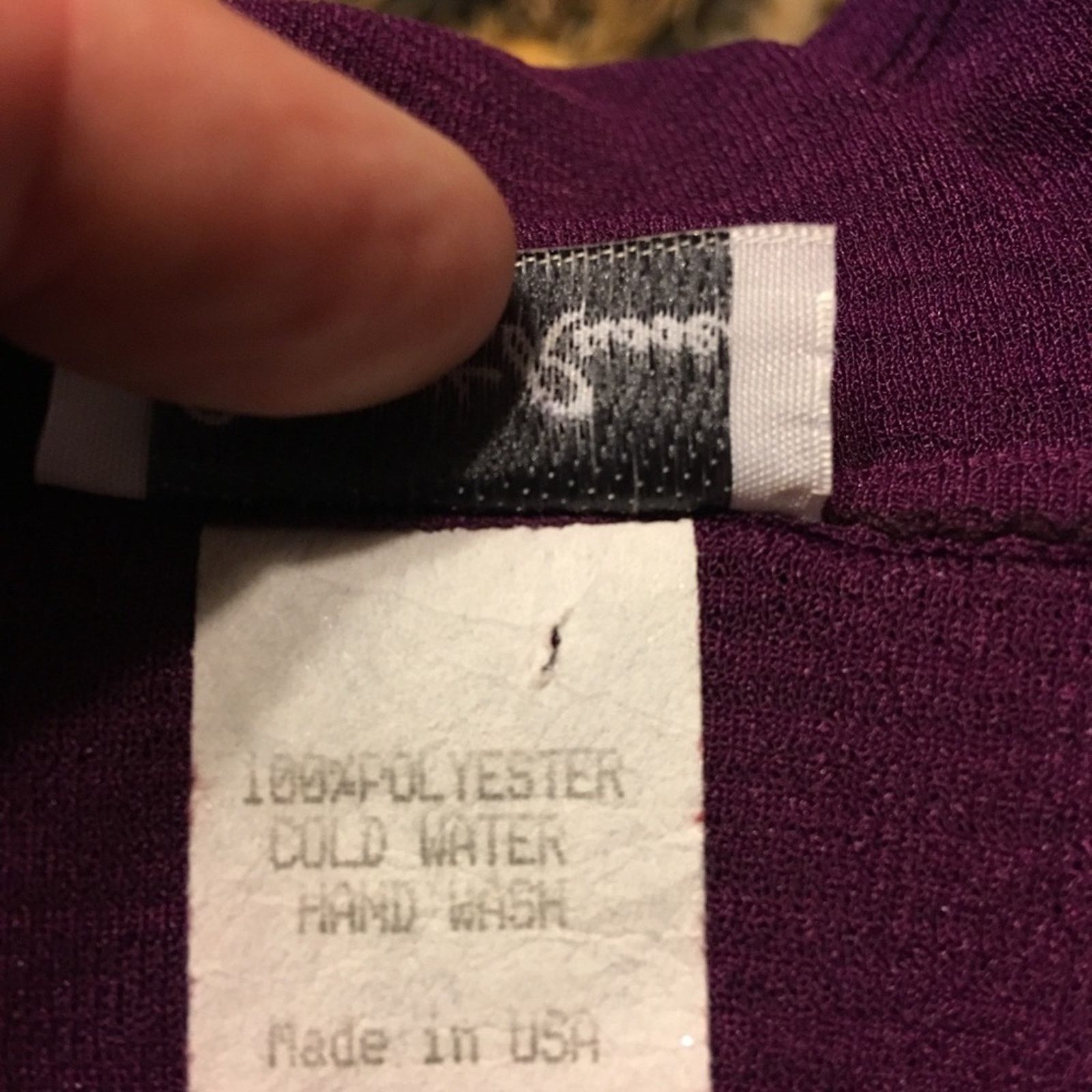 Other Charlotte Russe boysenberry Sheer Button Top L Size L / US 10 / IT 46 - 8 Thumbnail