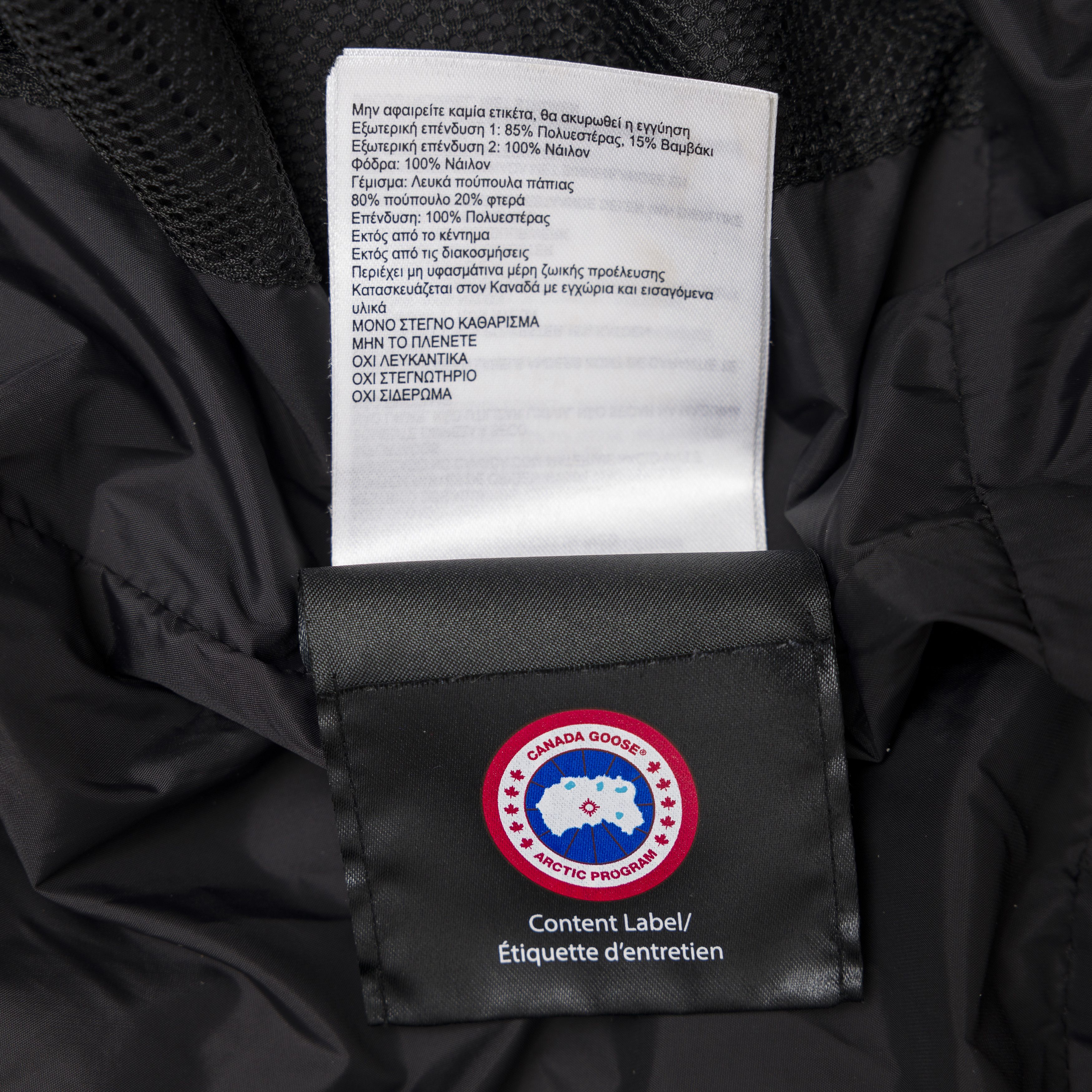 Canada Goose CANADA GOOSE DEEP COVE ARTIC DOWN BOMBER JACKET 5805L BLACK Size L / US 10 / IT 46 - 9 Thumbnail