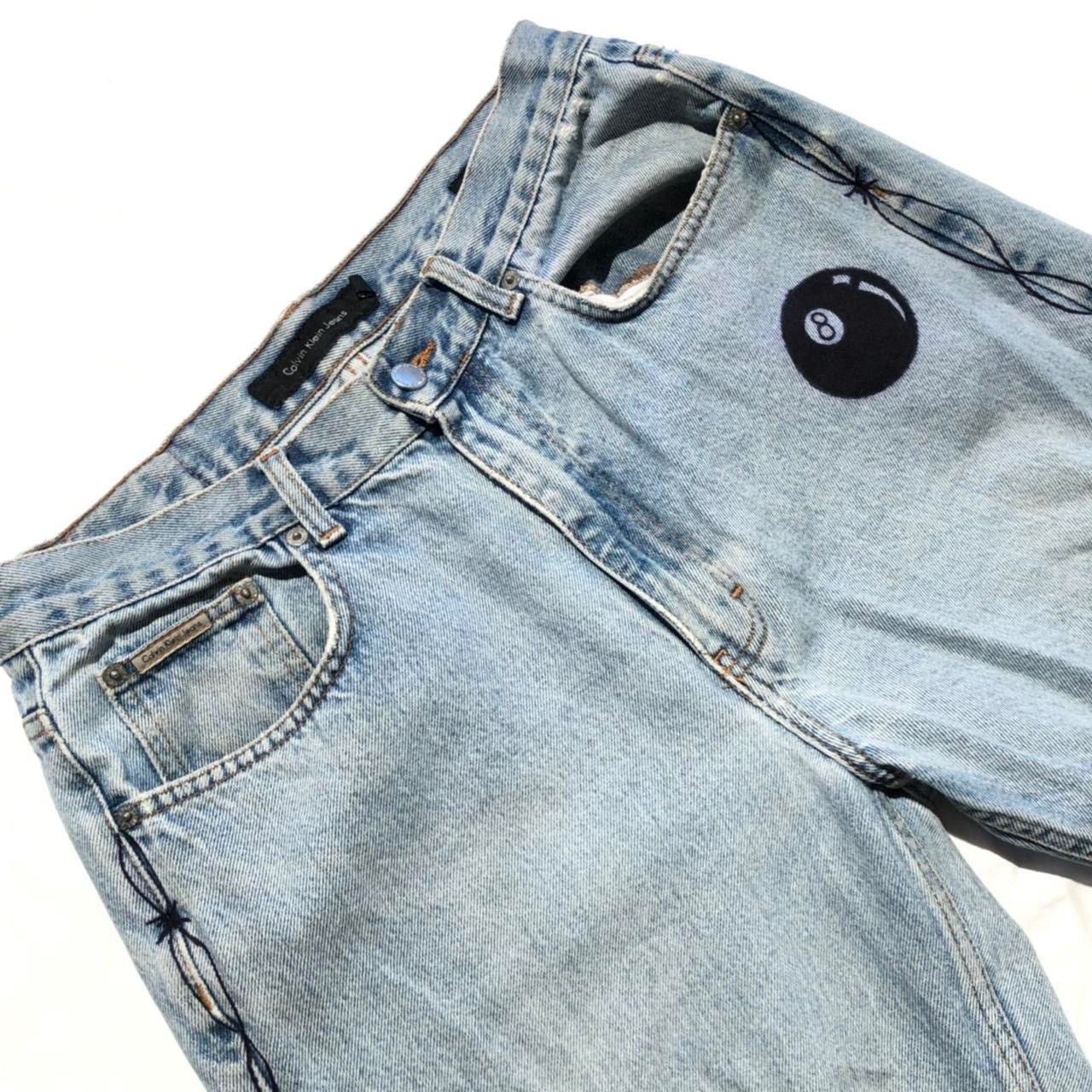 Calvin Klein Vintage custom 1 of 1’s Calvin Klein denim jeans Size US 33 - 1 Thumbnail