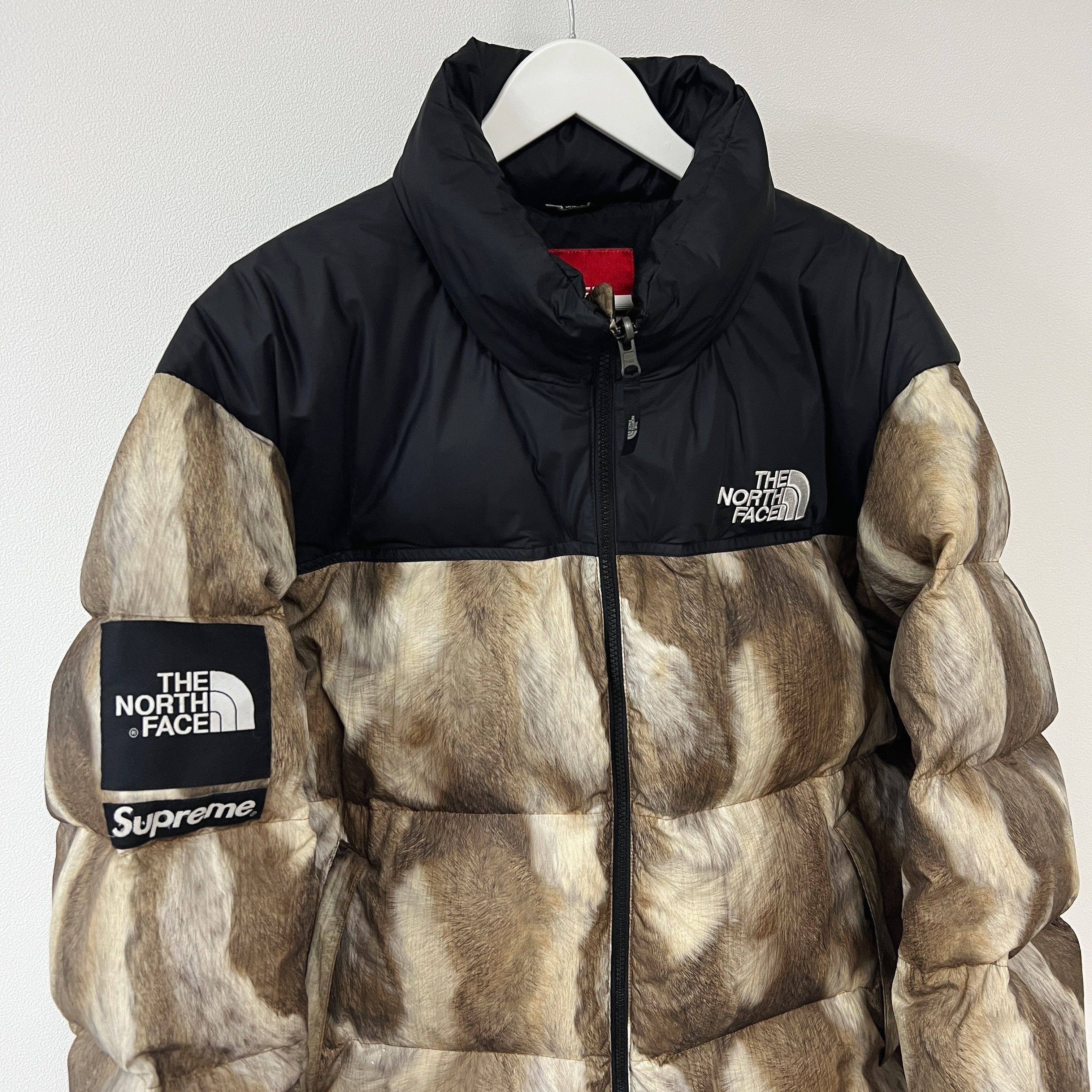 Supreme × The North Face Supreme The North Face 13FW Fur Print Nuptse Jacket Size US XL / EU 56 / 4 - 4 Thumbnail