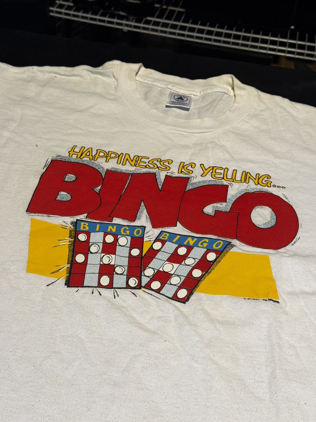 Delta × Vintage 90s Vintage Bingo Tee Size US XL / EU 56 / 4 - 2 Thumbnail