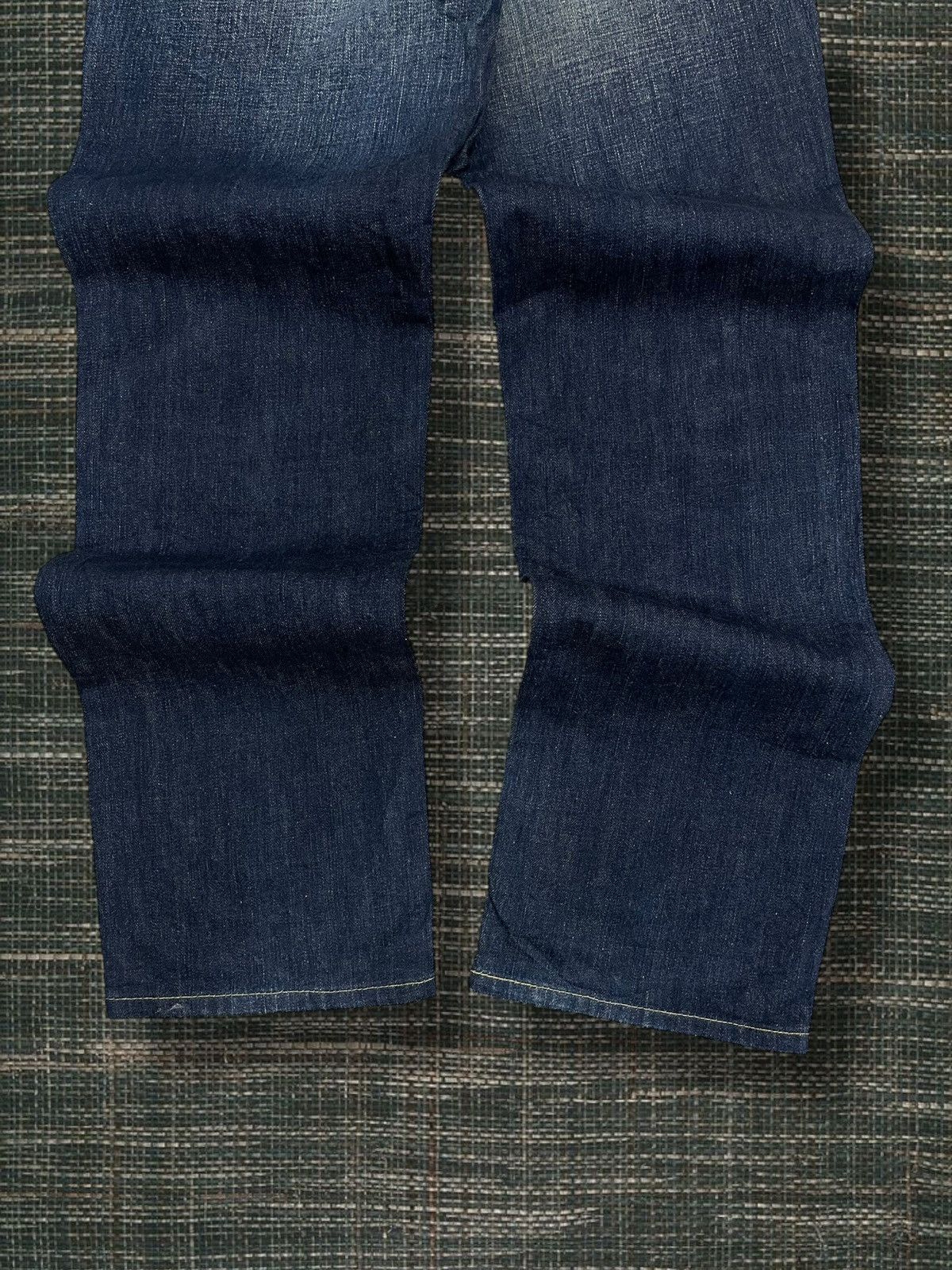 Levi's Vintage Clothing Vintate 1990s Designer Levis 502 Distressed Blue Denim Size US 29 - 11 Thumbnail