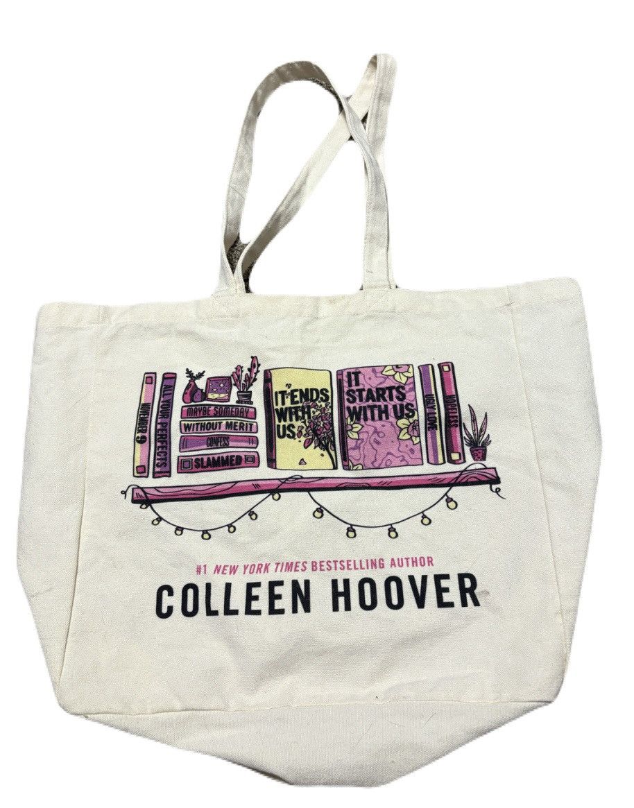 Vintage (Colleen Hoover) It Ends With Us Promo Tote Bag: 18” Size ONE SIZE - 1 Thumbnail