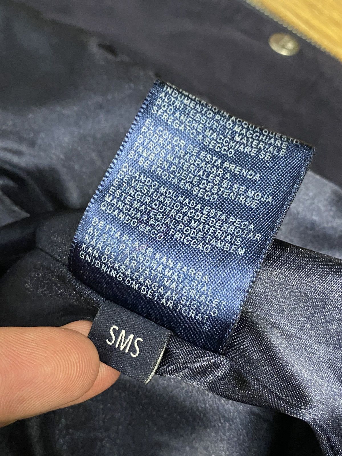 Gant Gant Dark Blue Suede Goat Leather Light Bomber Jacket Men’s Size US S / EU 44-46 / 1 - 7 Thumbnail