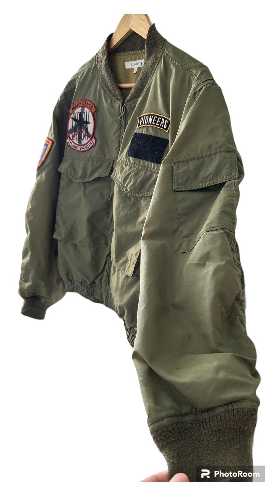 Japanese Brand × MOUSSY MOUSSY MA1 FLIGHT JACKET Size US M / EU 48-50 / 2 - 6 Thumbnail