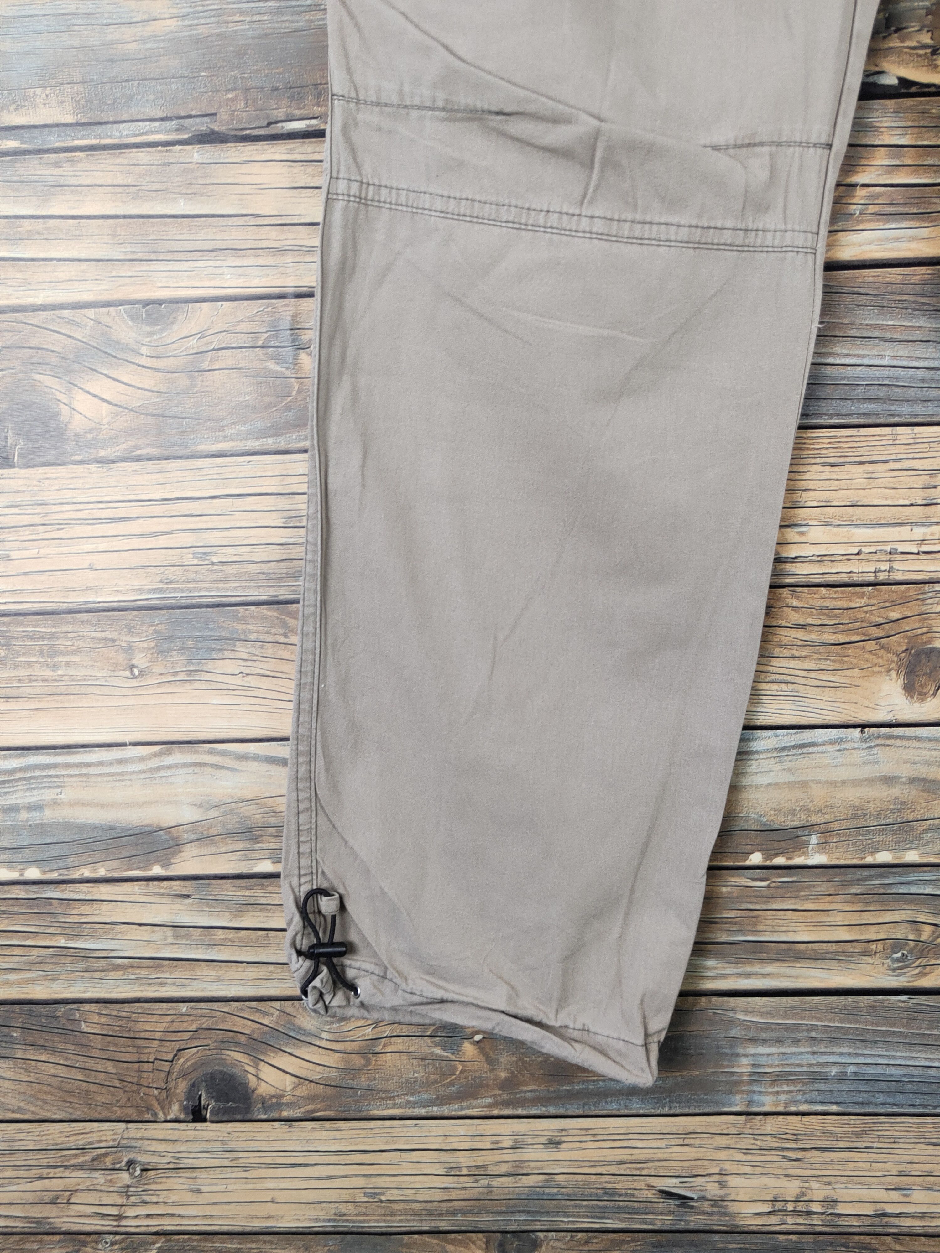 Japanese Brand DL Japanese Brand Beige Multipocket Cargo Pants #2335 Size US 31 - 4 Thumbnail