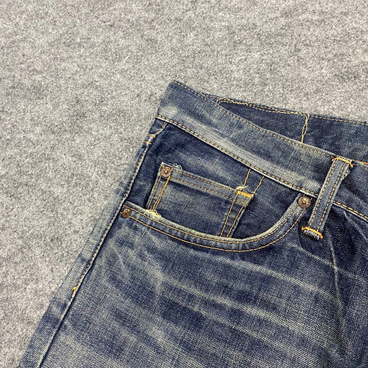 Edwin 💥Flare💥Vintage Edwin 503 Company Denim Jeans Size US 36 / EU 52 - 10 Thumbnail