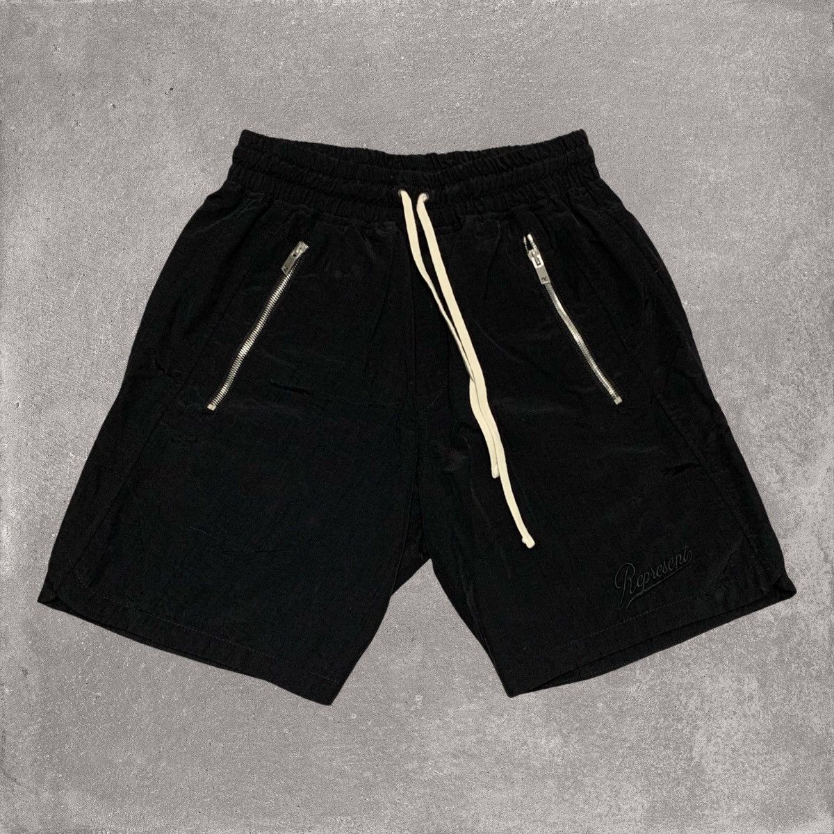 Represent Clo. Represent Small Shorts Black Bottoms Signature Size US 30 / EU 46 - 1 Thumbnail