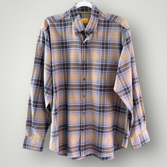 Robert Talbott Robert Talbott Carmel Men's Plaid Button-Down Shirt Size US L / EU 52-54 / 3 - 1 Thumbnail