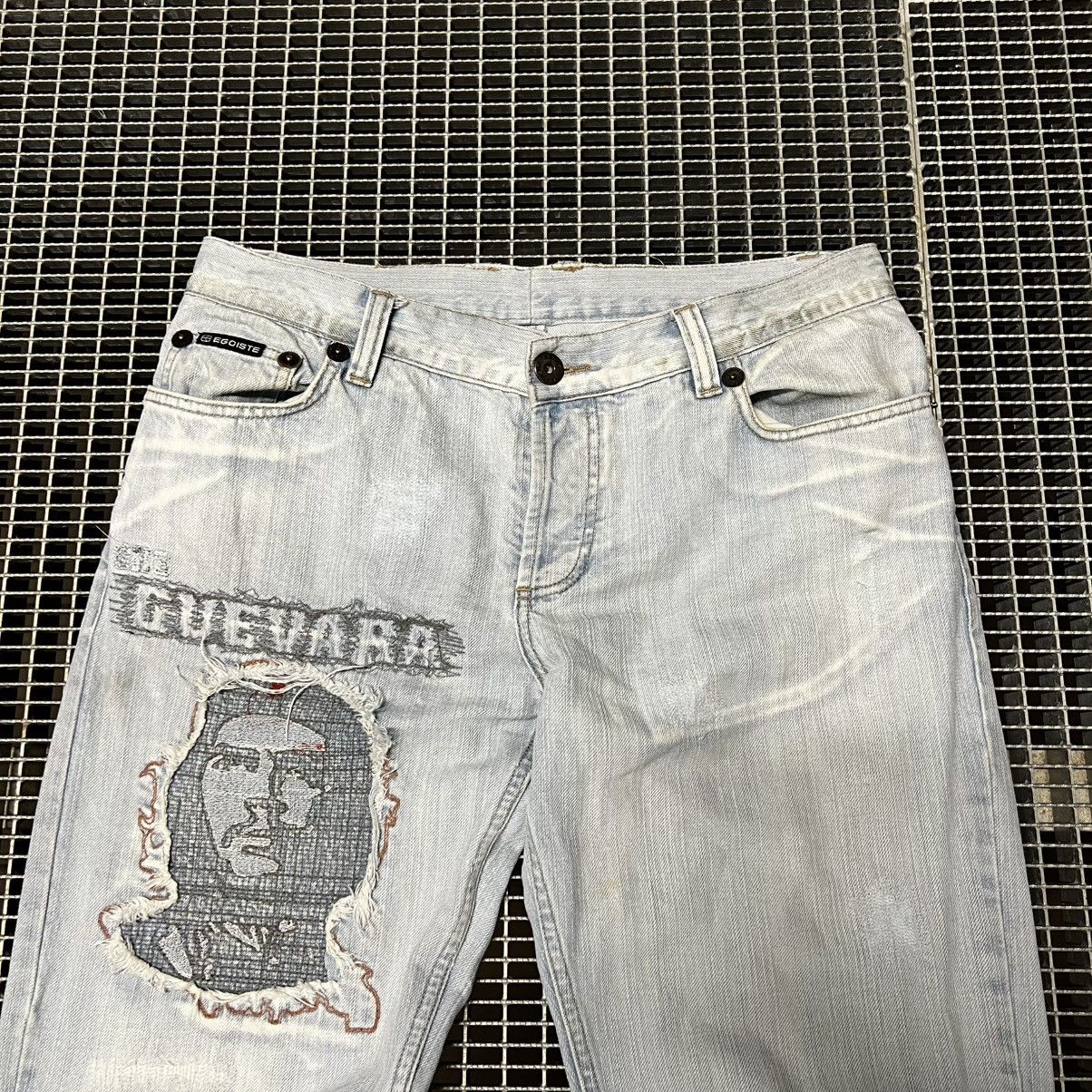 Vintage Vintage Jeans Denim Guevara Logo Streatwear Size US 36 / EU 52 - 5 Thumbnail