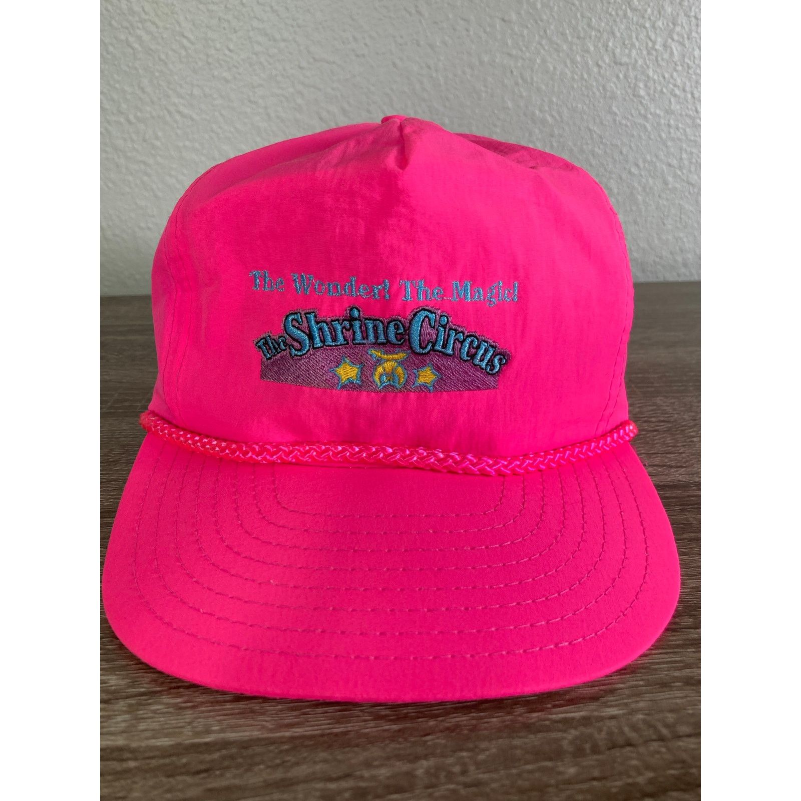 Vintage Vintage Neon Pink The Shrine Circus Snapback Hat Unisex Size ONE SIZE - 7 Thumbnail