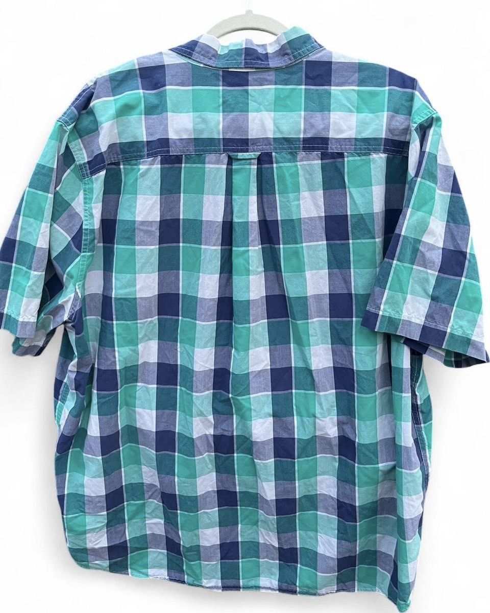 Chaps Ralph Lauren Chaps y2K Men’s Short-Sleeve Plaid Button Down Shirt Size US XXL / EU 58 / 5 - 2 Thumbnail