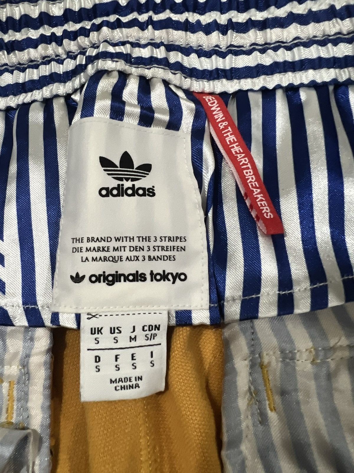 Adidas × Bedwin & The Heartbreakers Adidas Original Bedwin Heartbreakers Orange Japan Cut Pants Size US 32 / EU 48 - 6 Thumbnail