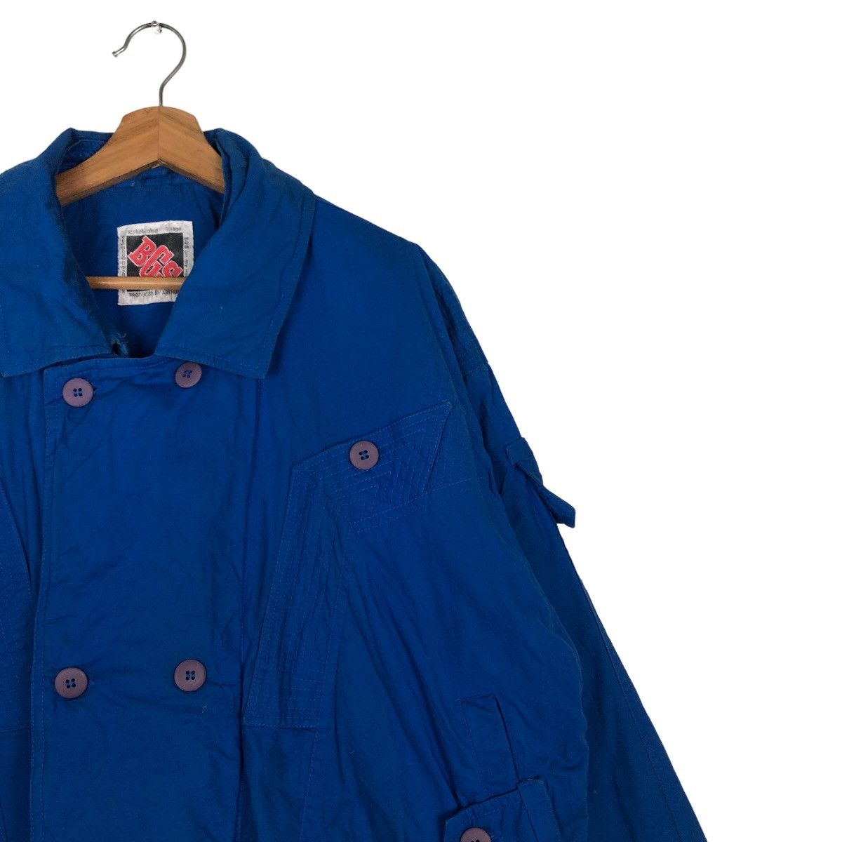 Issey Miyake 🔥Vintage 80’s Bomber Jacket BGS Arthur Bondage Parachute Size US L / EU 52-54 / 3 - 6 Thumbnail