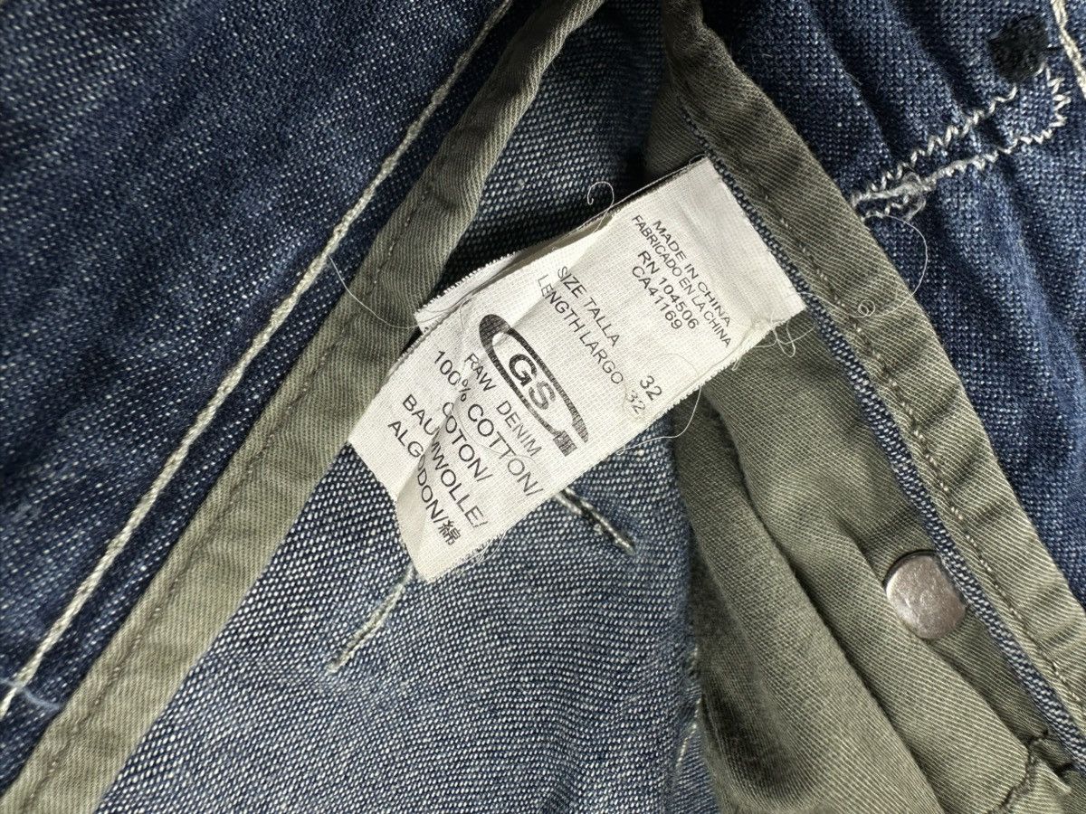 G-Star × Vintage Vintage G Star Raw Denim Biker Cargo Double Knee Pants Size US 32 / EU 48 - 12 Thumbnail