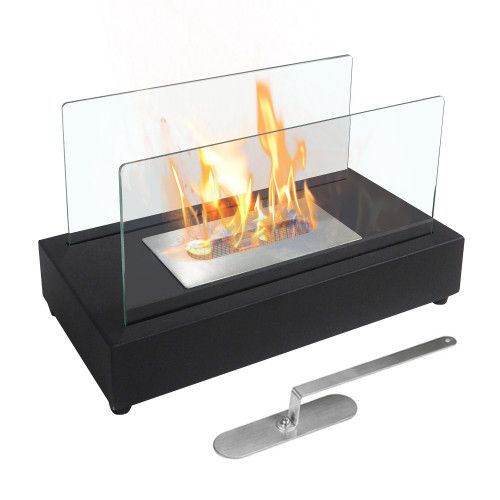 Designer × Homemade Rectangle Tabletop Bio Ethanol Fireplace Indoor Outdoor,Port Size US L / EU 52-54 / 3 - 1 Thumbnail
