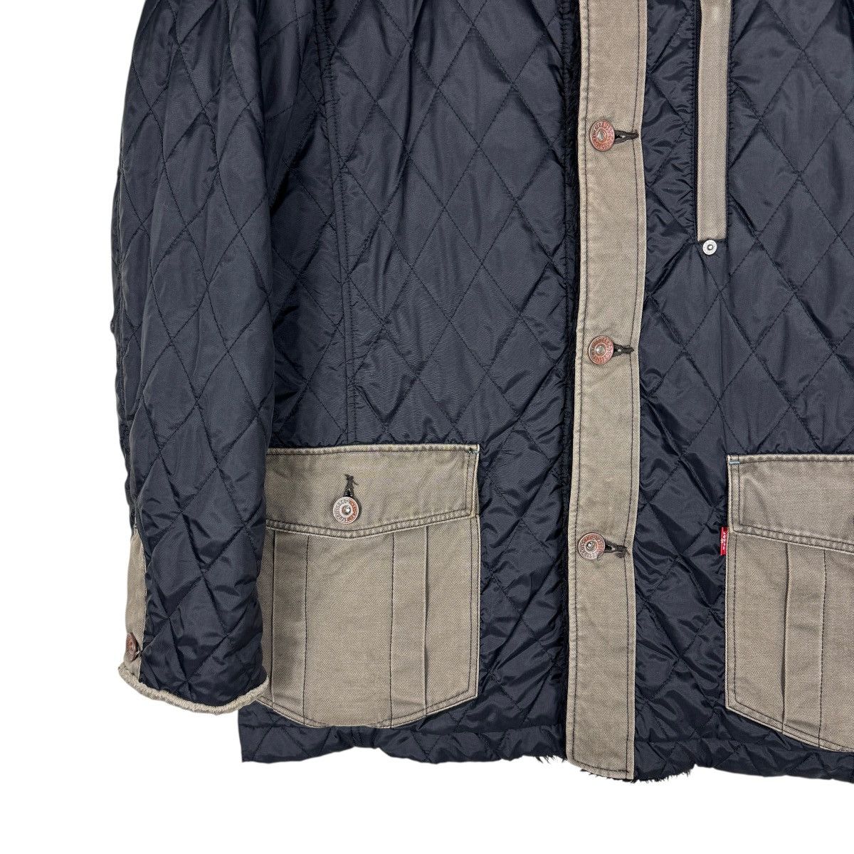 Levi's Vintage Levis Quilted work Chore Jacket Size US L / EU 52-54 / 3 - 4 Thumbnail