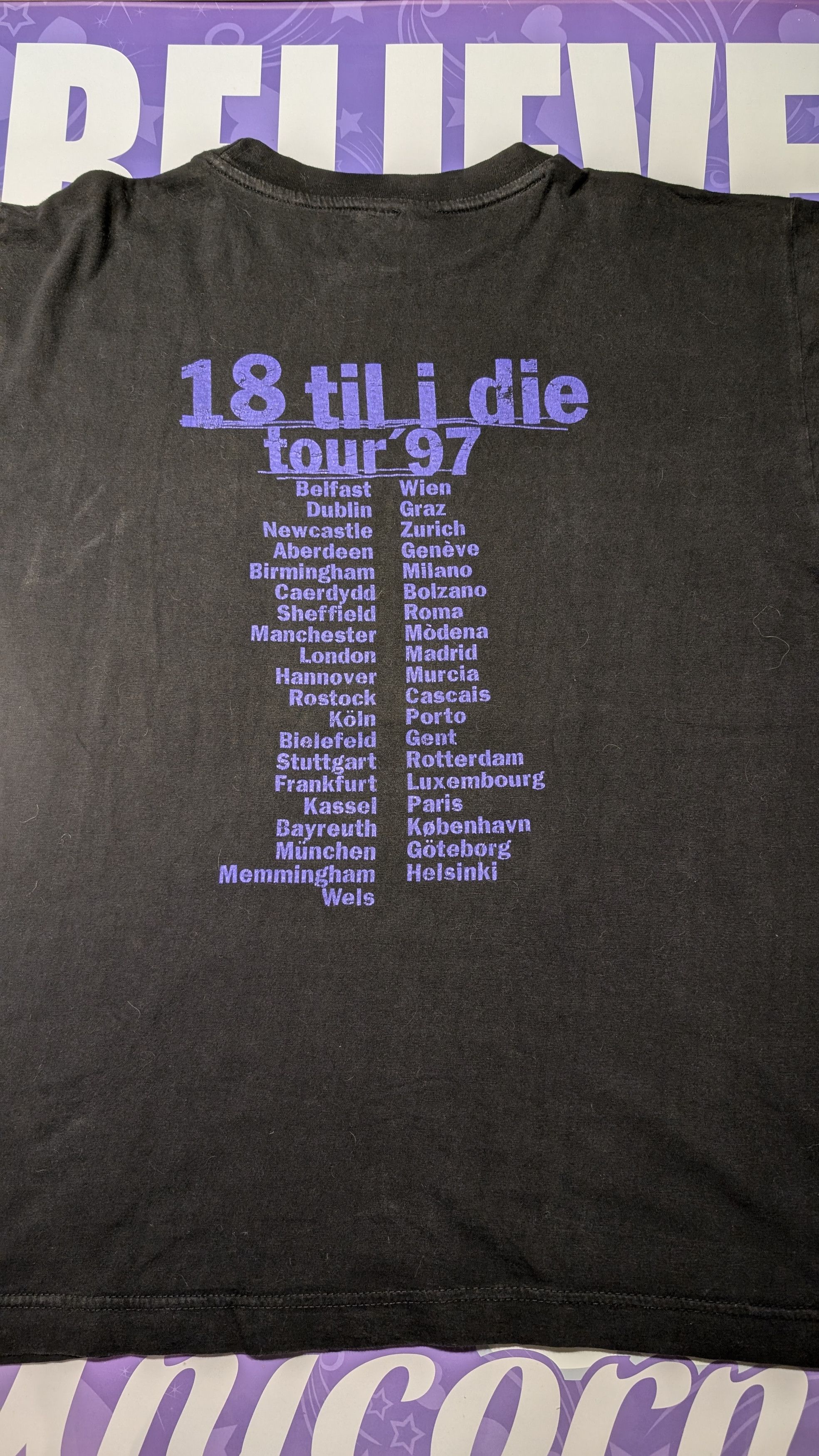 Vintage Vintage 90s Bryan Adams T-Shirt Size US L / EU 52-54 / 3 - 2 Thumbnail