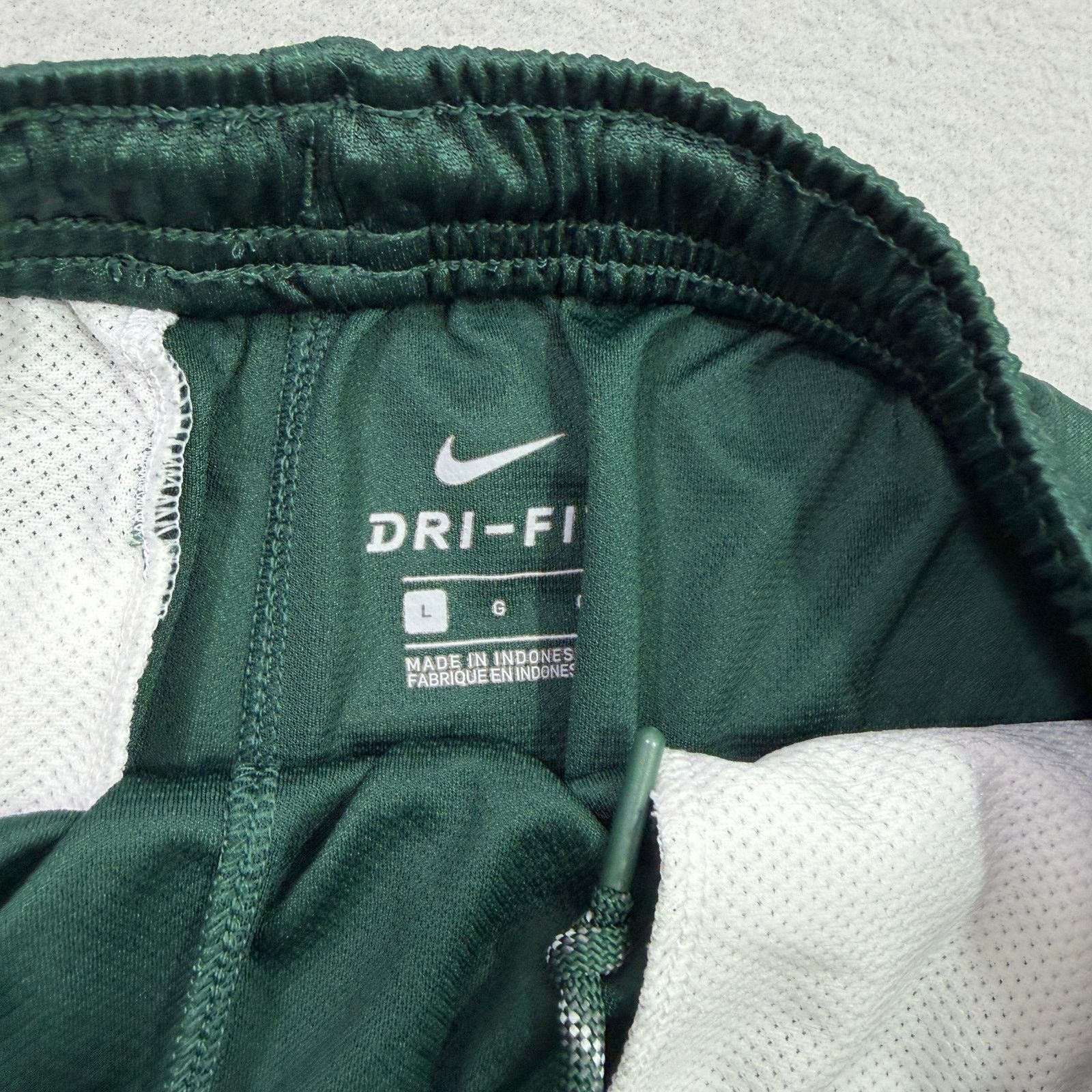 Nike Nike Michigan State Spartans Shorts Men's Large Green Size US 32 / EU 48 - 5 Thumbnail