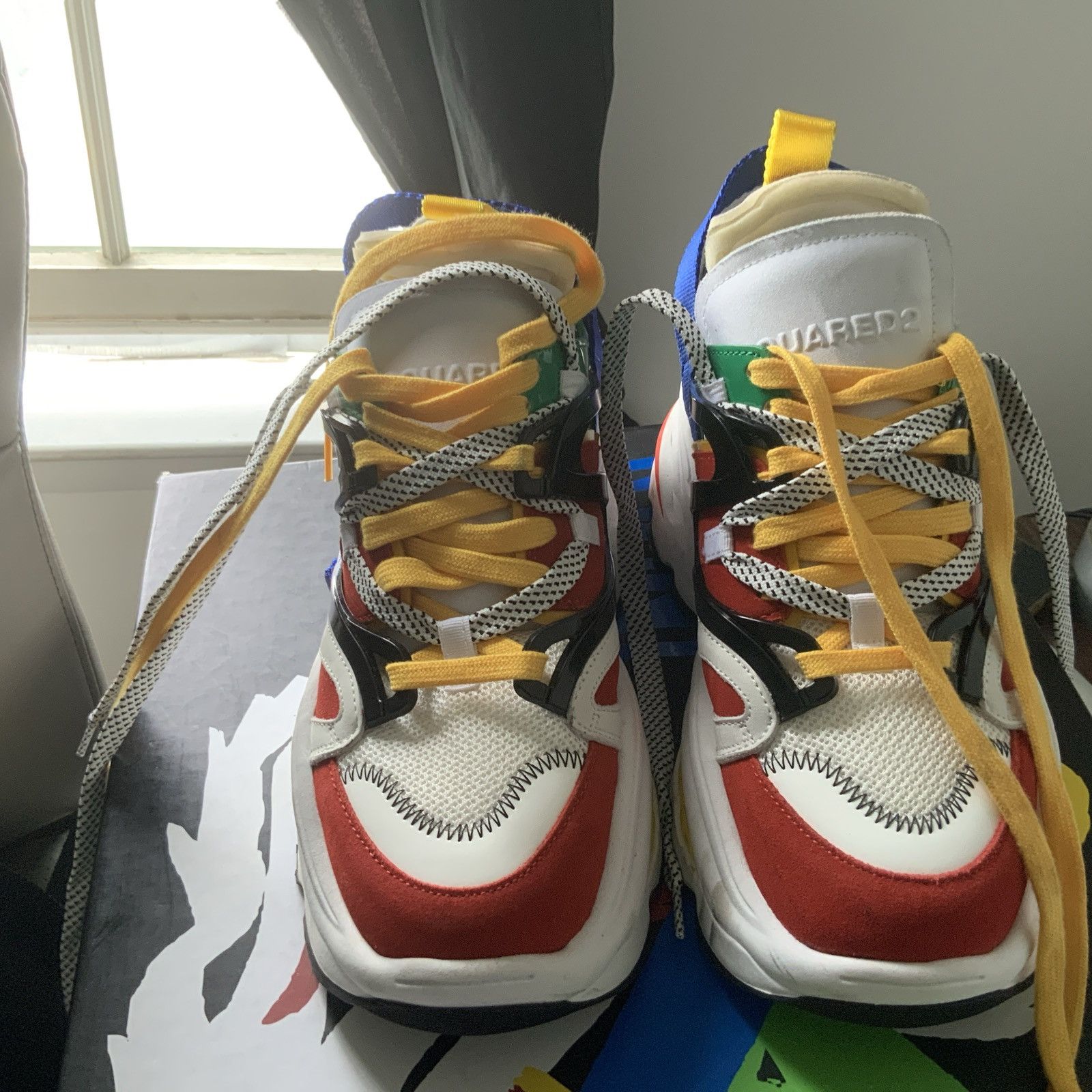 Dsquared2 GIANT DSQ SNEAKERS Size US 8 / EU 41 - 9 Thumbnail