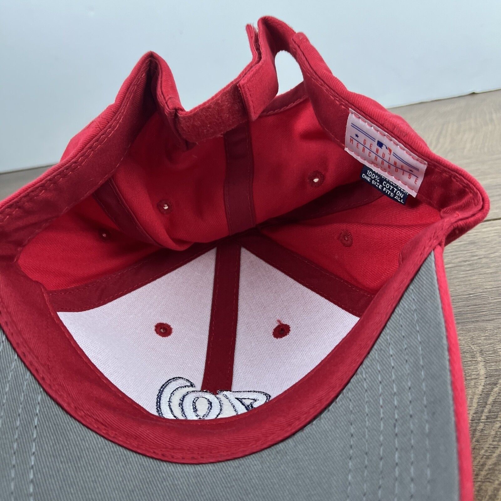 Other Washington Nationals Hat MLB Nats Hat Red Adjustable Hat Adu Size ONE SIZE - 14 Thumbnail