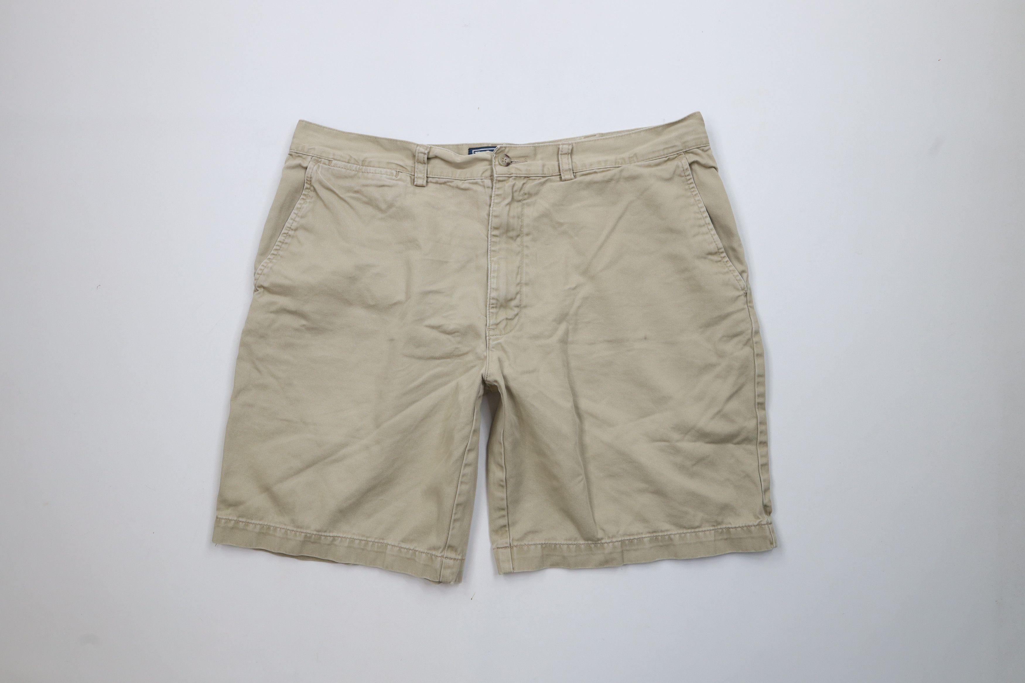 Ralph Lauren Vintage 90s Ralph Lauren Above Knee Chino Shorts Cotton Size US 36 / EU 52 - 1 Thumbnail