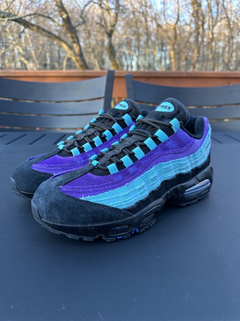 Nike Size 10 - Nike Air Max 95 Custom Skeletor Hand Dyed Size US 10 / EU 43 - 1 Thumbnail