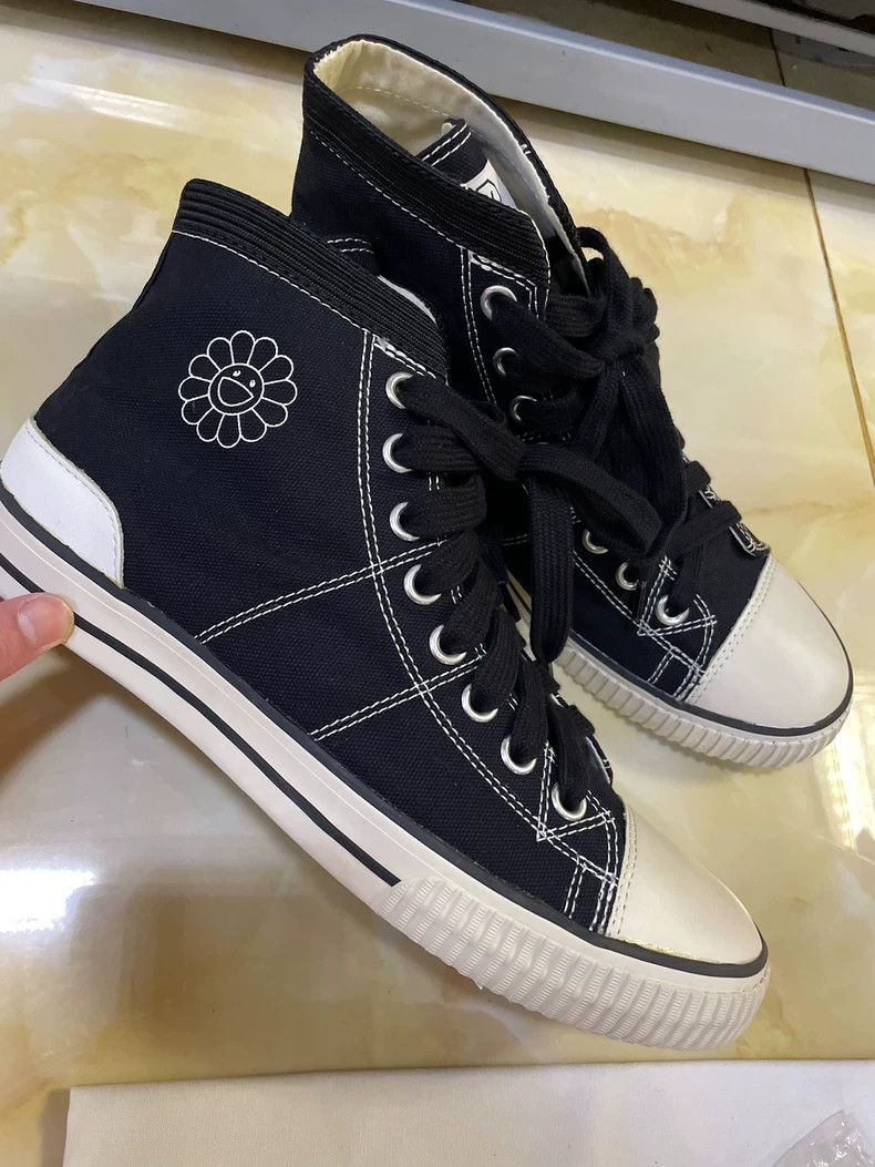 Visvim x Takashi Murakami High Top Shoes