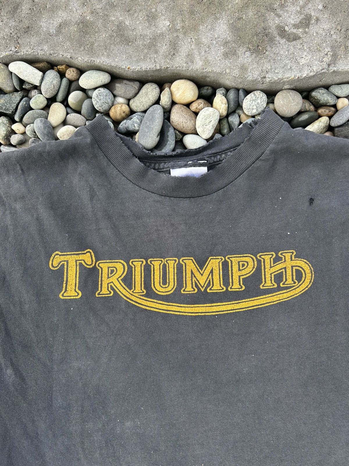 Other Vintage sun faded triumph motorcycles tee Size US L / EU 52-54 / 3 - 2 Thumbnail