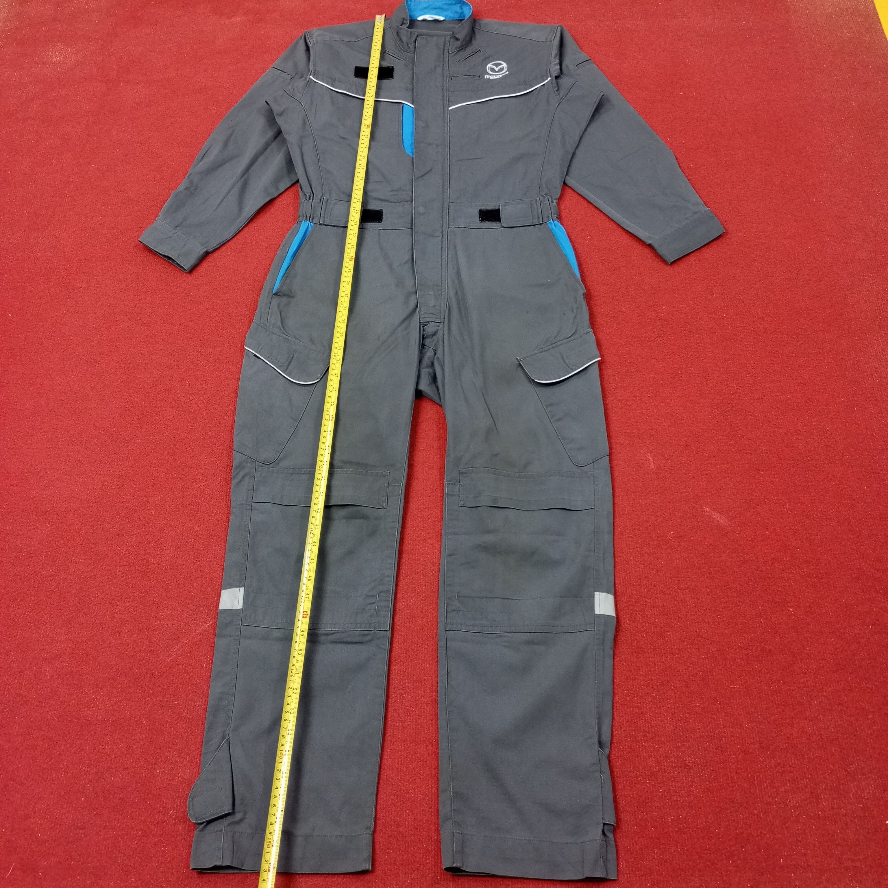 Vintage Mazda Motorsports Racing Workwear Coverall Jacket c241n15 Size US M / EU 48-50 / 2 - 7 Thumbnail