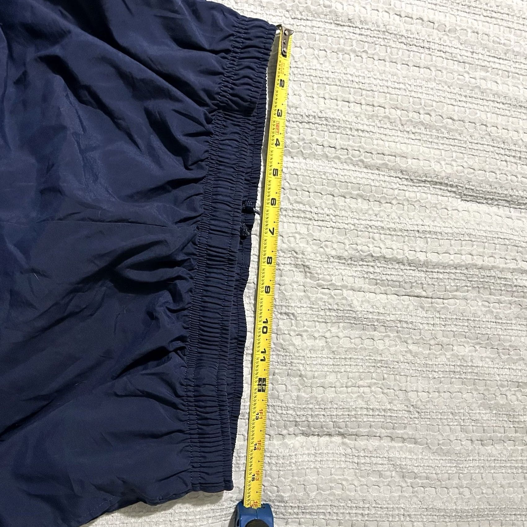 Nike VINTAGE Nike Baggy Track Pants Men L Navy Y2K Clothing Mens Size US 33 - 6 Thumbnail