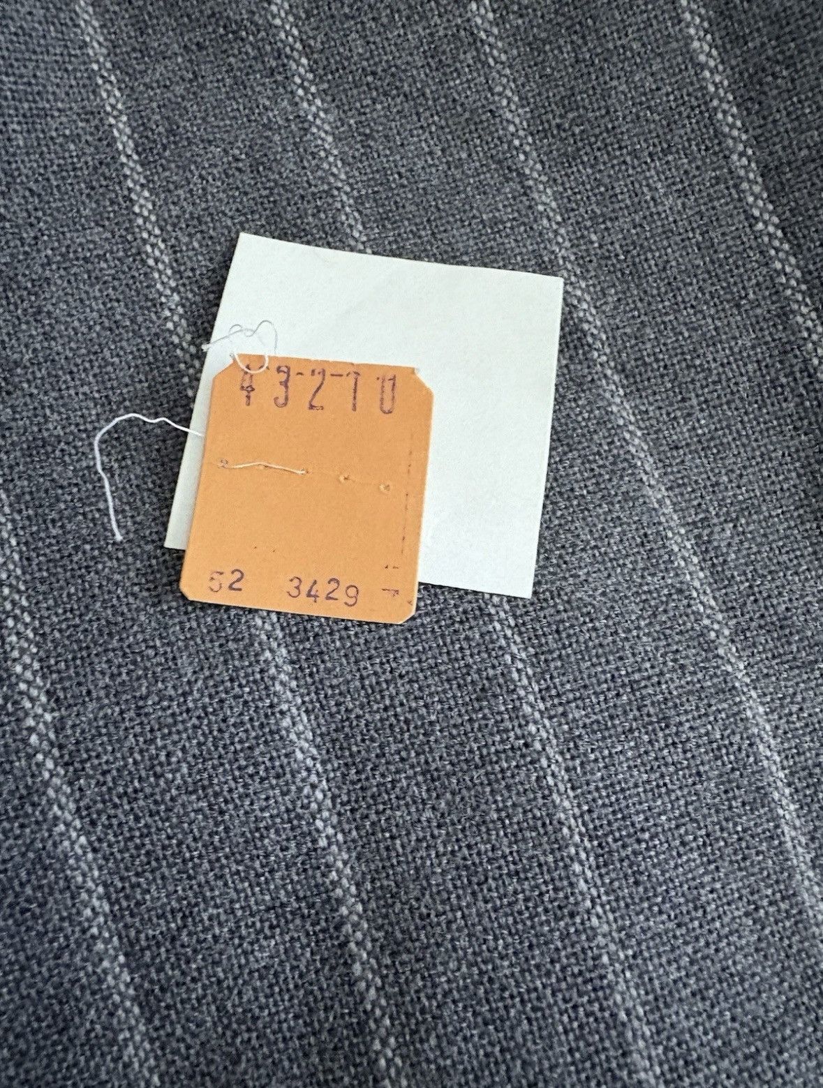 Giorgio Armani 2012 Giorgio Armani Black Label Suit Size 52 (42) Size 42R - 7 Thumbnail
