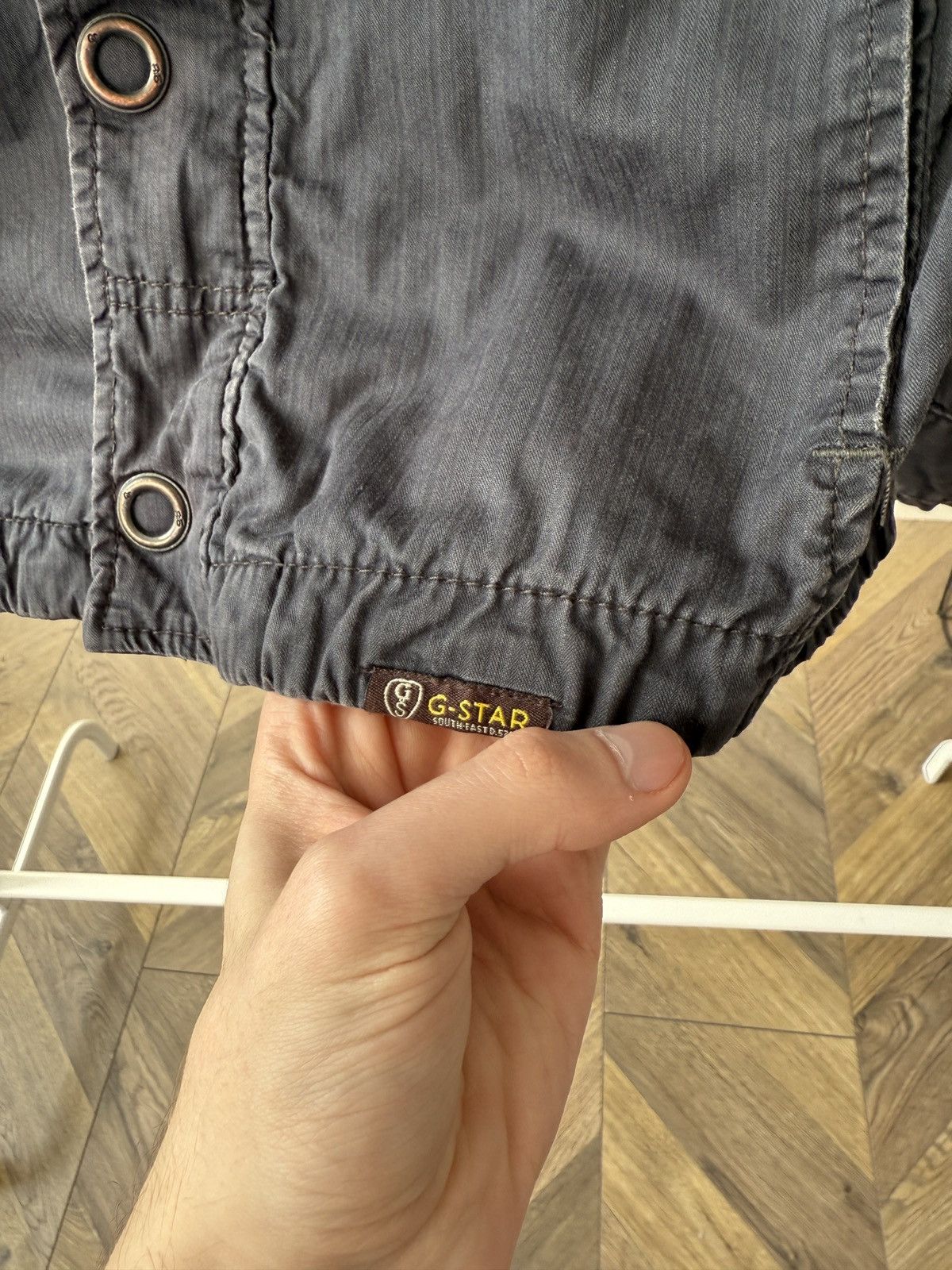 G-Star Vintage G-Star Raw Women’s Navy Faded Military Field Jacket Size M / US 6-8 / IT 42-44 - 5 Thumbnail