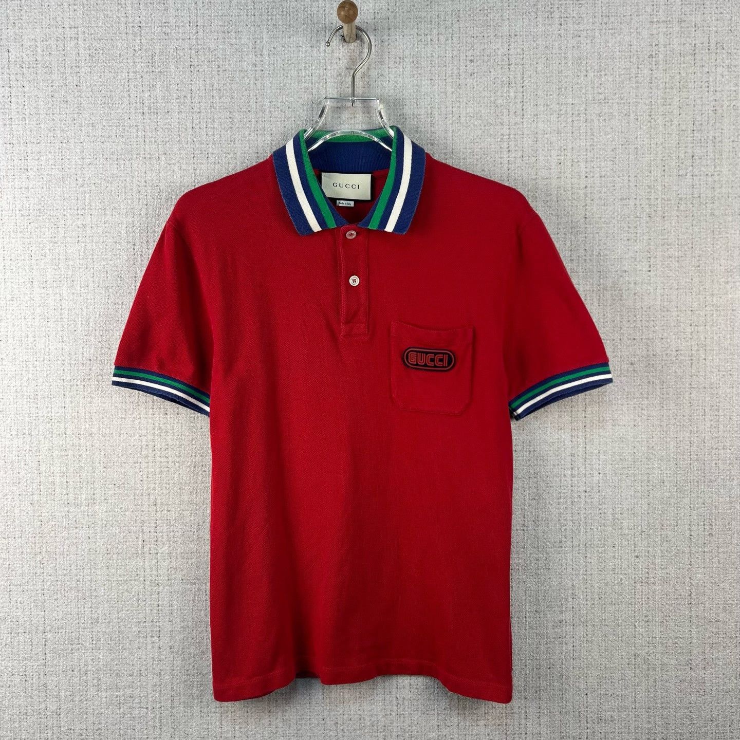 Gucci Gucci Interlocking G Short Sleeve Polo Size US M / EU 48-50 / 2 - 1 Thumbnail