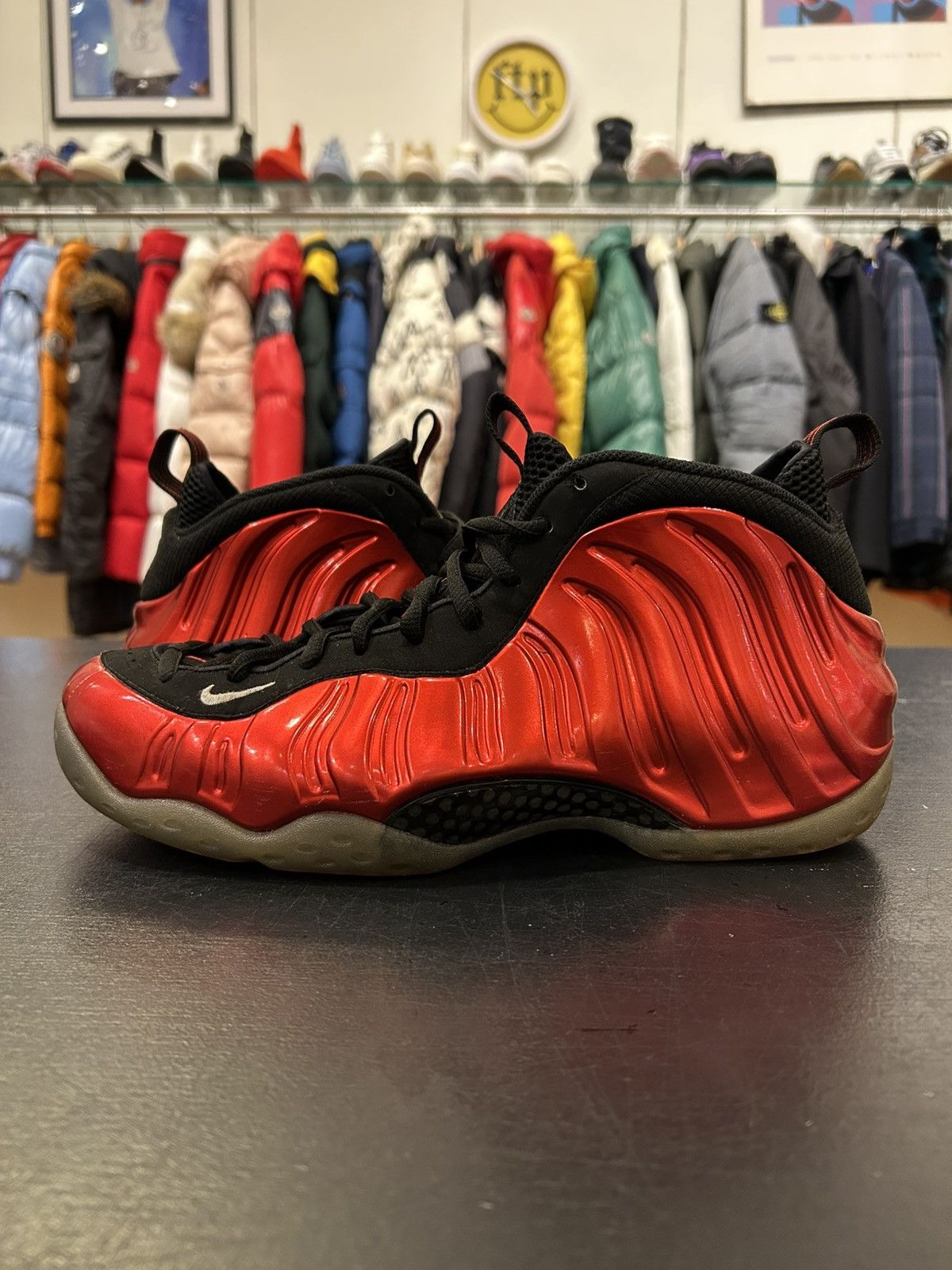 Nike Nike Air Foamposite One ‘Metallic Red’ Size US 11 / EU 44 - 2 Thumbnail