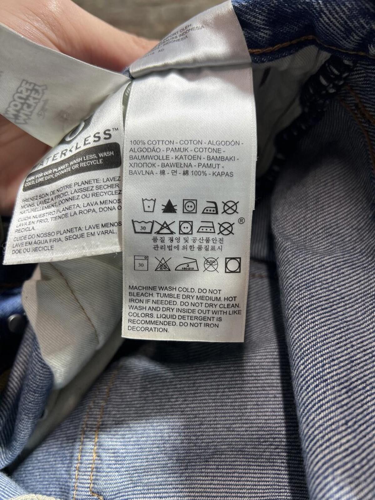 Levi's Mickey Mouse X Levi Denim Sz. 30 Size ONE SIZE - 5 Thumbnail