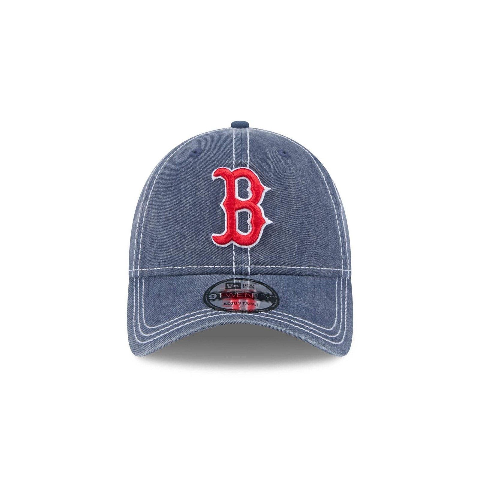 New Era New Era Boston Red Sox Washed Contrast 9TWENTY Adj Hat Size ONE SIZE - 2 Thumbnail