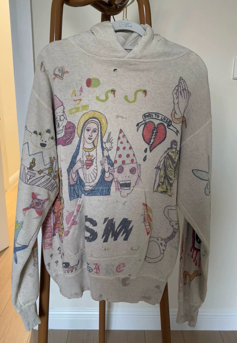 Saint Michael Saint Michael SS21 Simpson makes old hoodie 2502-Nextarrow Size US S / EU 44-46 / 1 - 1 Thumbnail