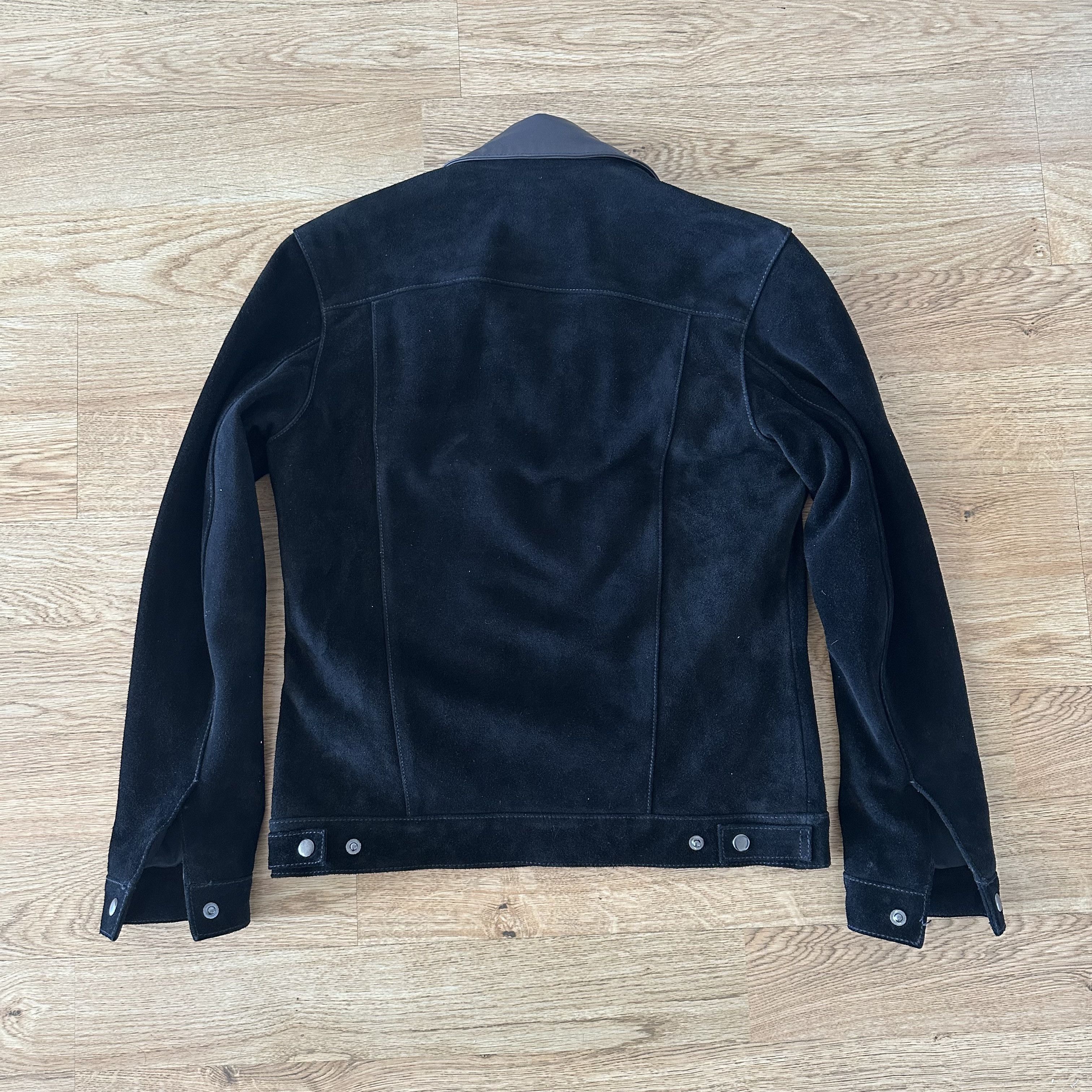 Deus Ex Machina Wildfire Suede Trucker Jacket Size US XS / EU 42 / 0 - 5 Thumbnail