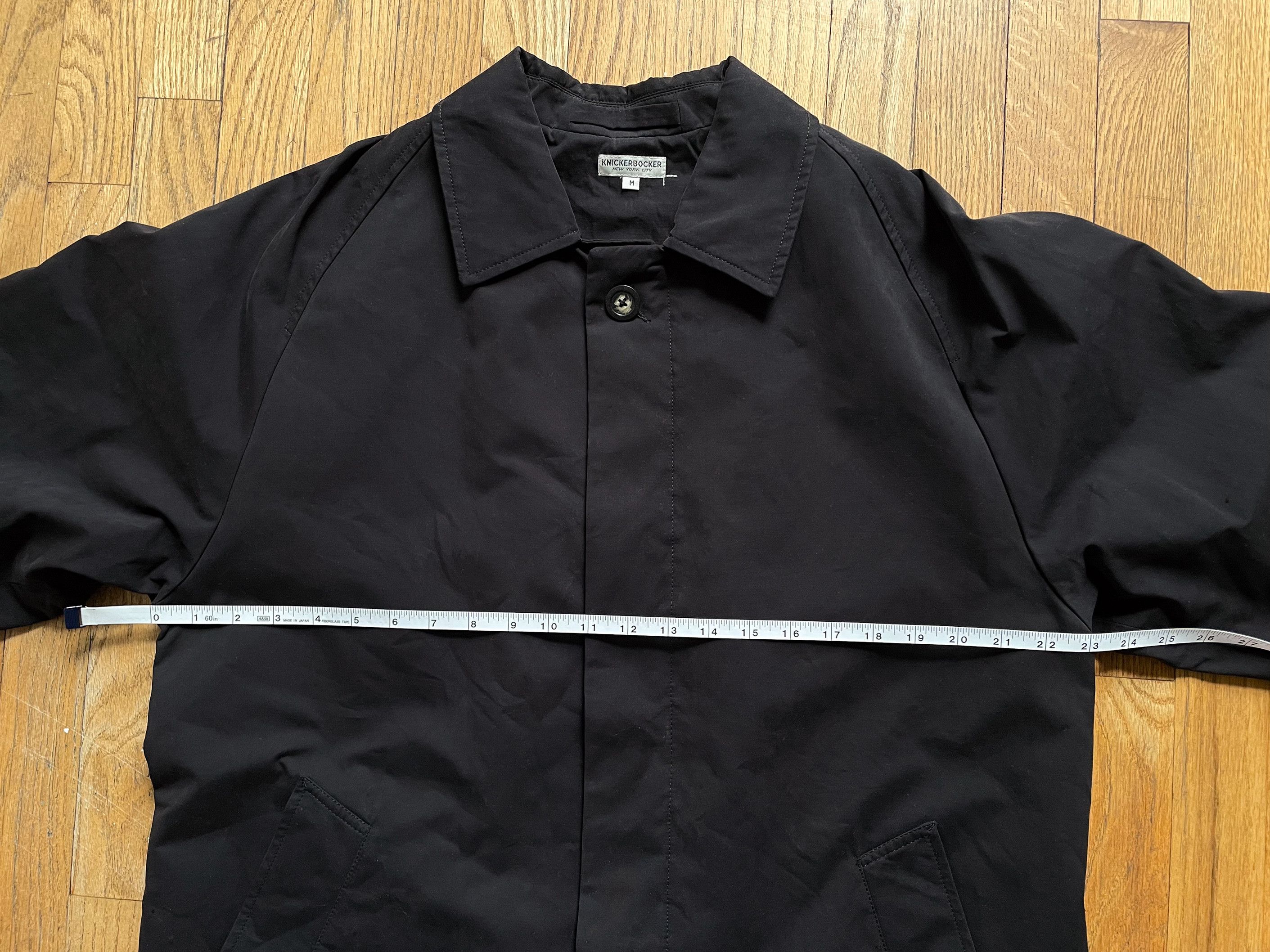 Knickerbocker Mfg Co Knickerbocker NYC Black Trench Coat Size US M / EU 48-50 / 2 - 10 Thumbnail