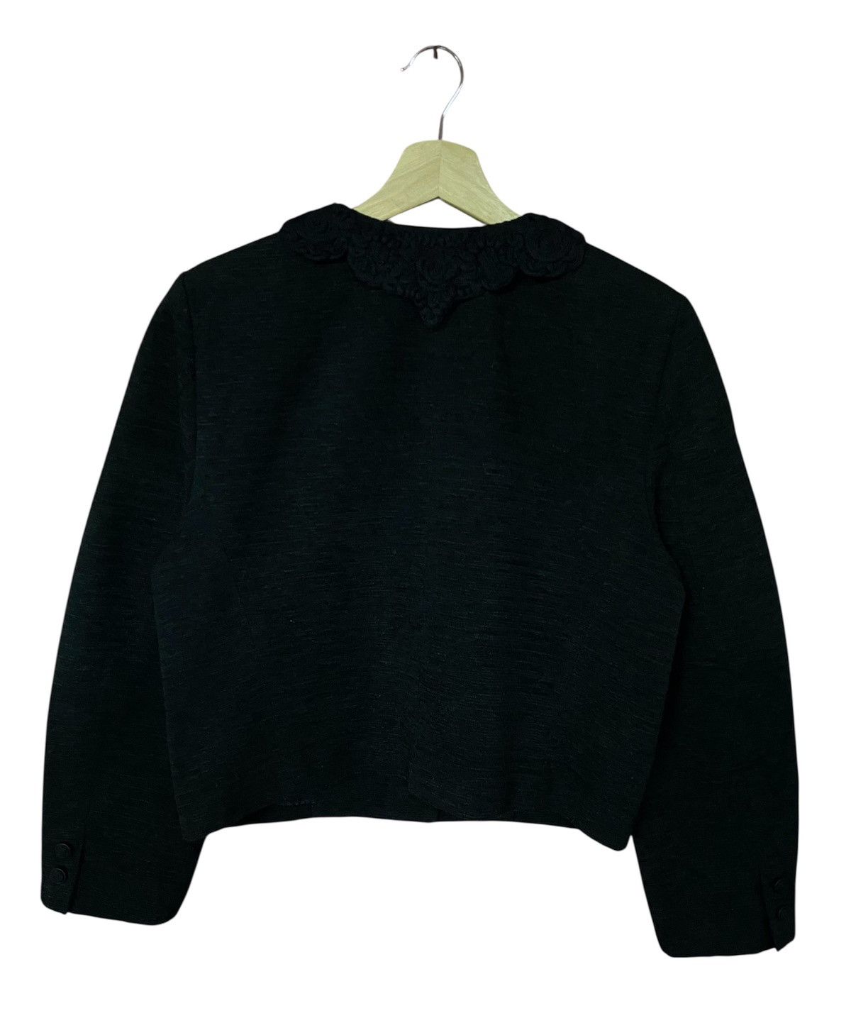 Issey Miyake Vintage Issey Miyake Petite Floral Knit Jacket Size M / US 6-8 / IT 42-44 - 22 Thumbnail