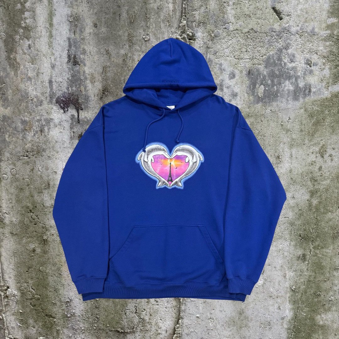 Vetements 22AW 'I Just got Lucky' Pink Hoodie M | Grailed